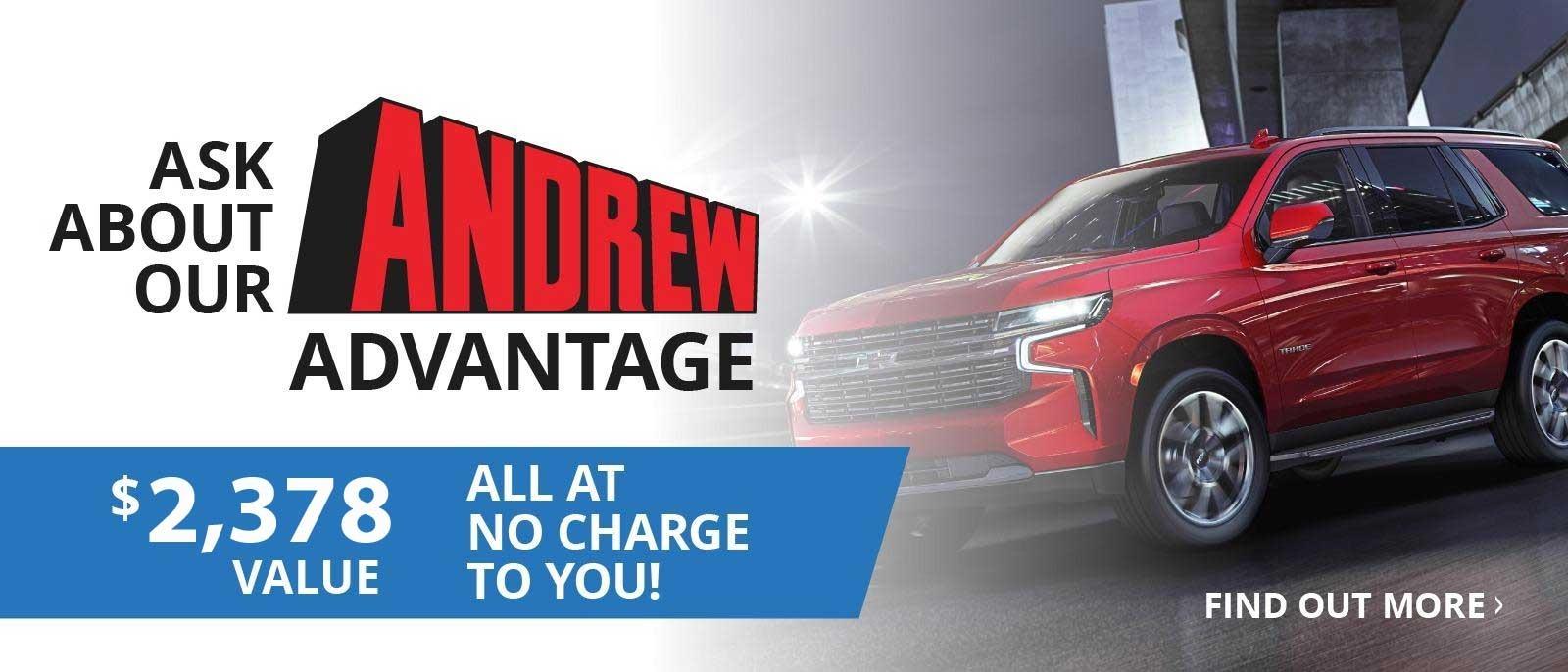 Andrew Chevrolet in Glendale WI New and Used Chevrolet Dealer