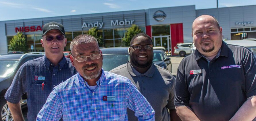 Andy Mohr Avon Nissan staff