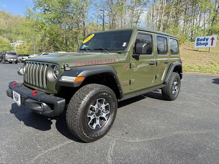 Featured Used 2022 Jeep Wrangler Unlimited Rubicon SUV for Sale in Sylva, NC