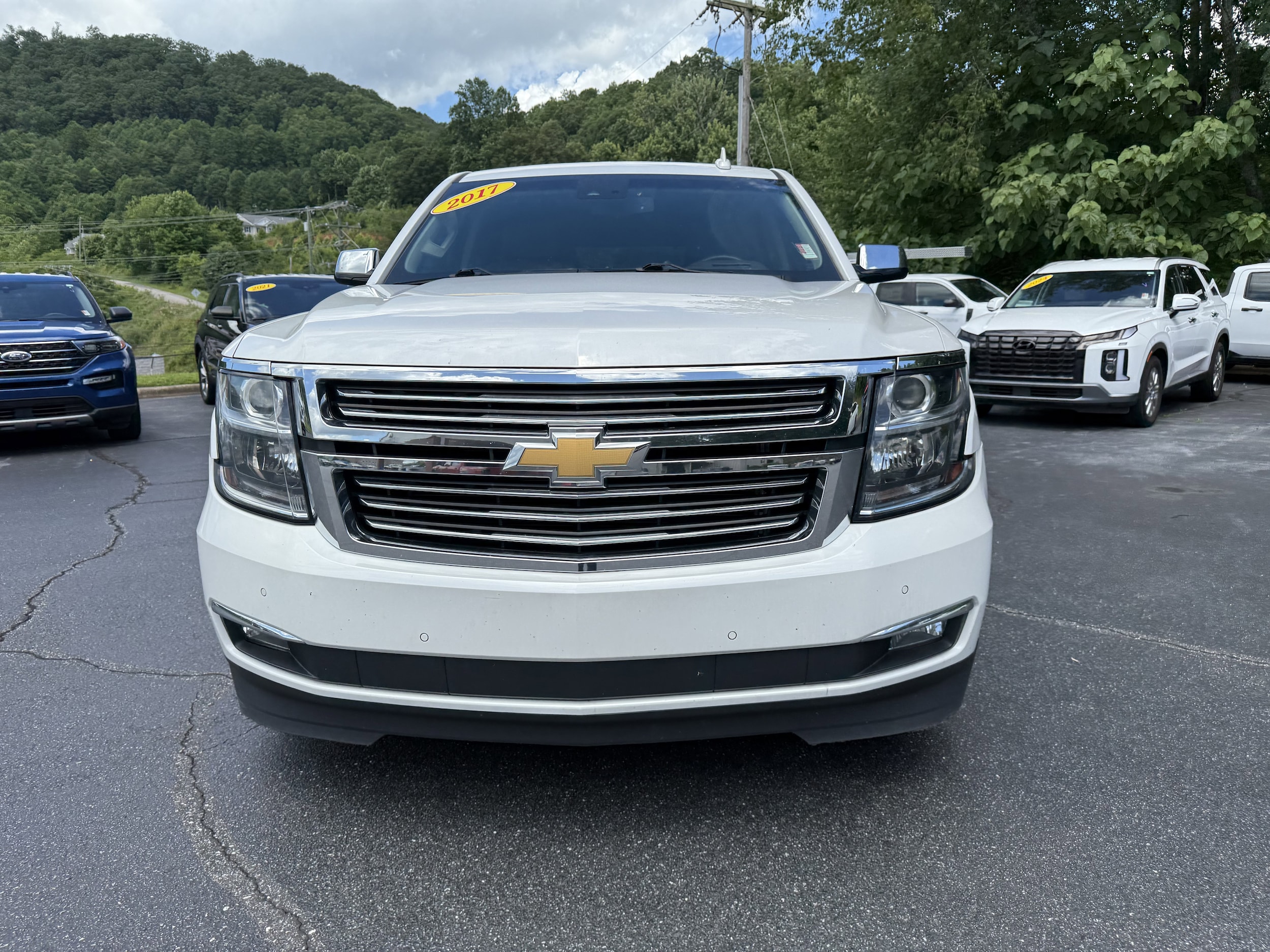 Used 2017 Chevrolet Tahoe Premier with VIN 1GNSKCKC0HR193955 for sale in Sylva, NC