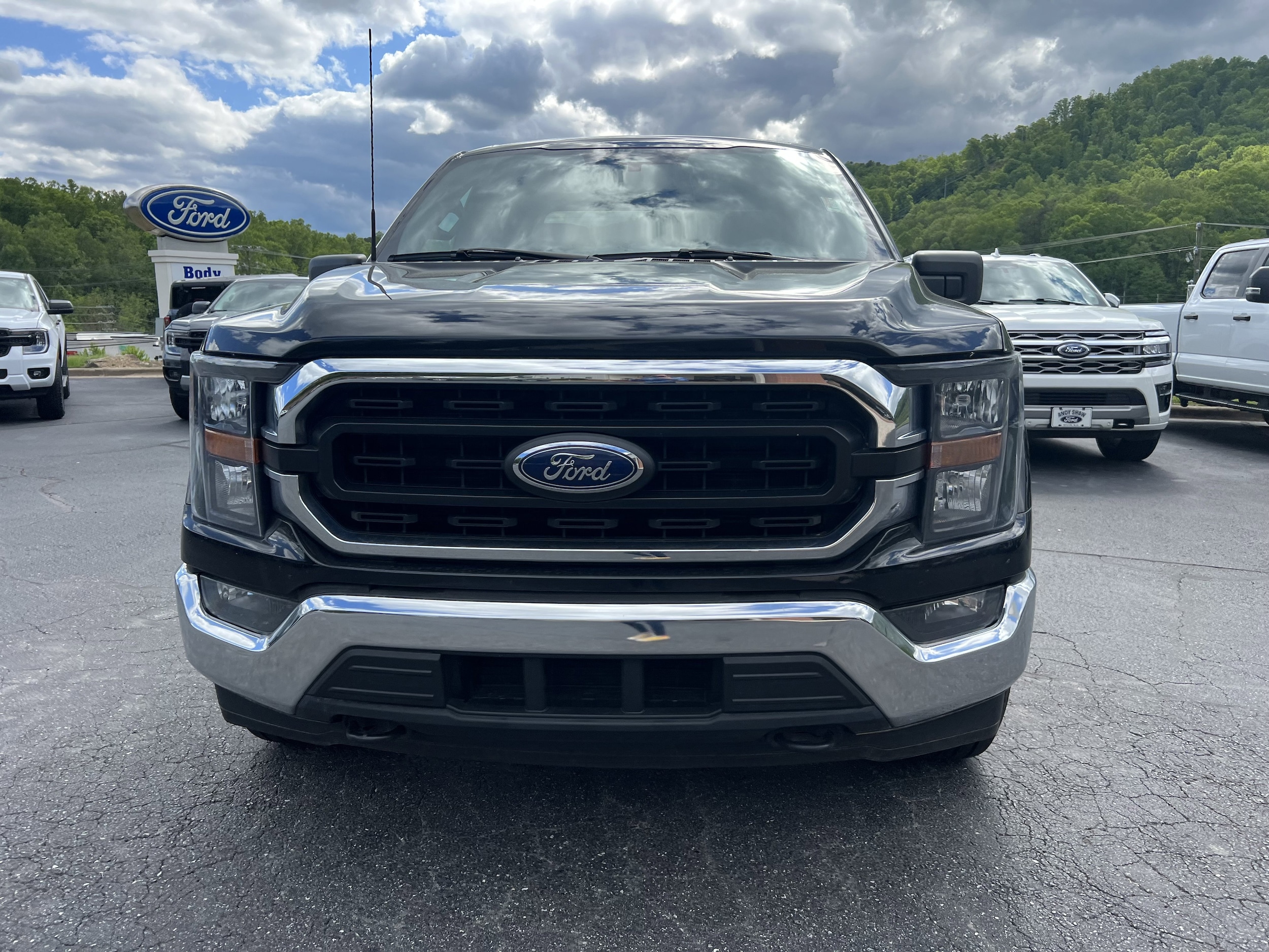 Used 2023 Ford F-150 XLT with VIN 1FTFW1E81PFA34520 for sale in Sylva, NC