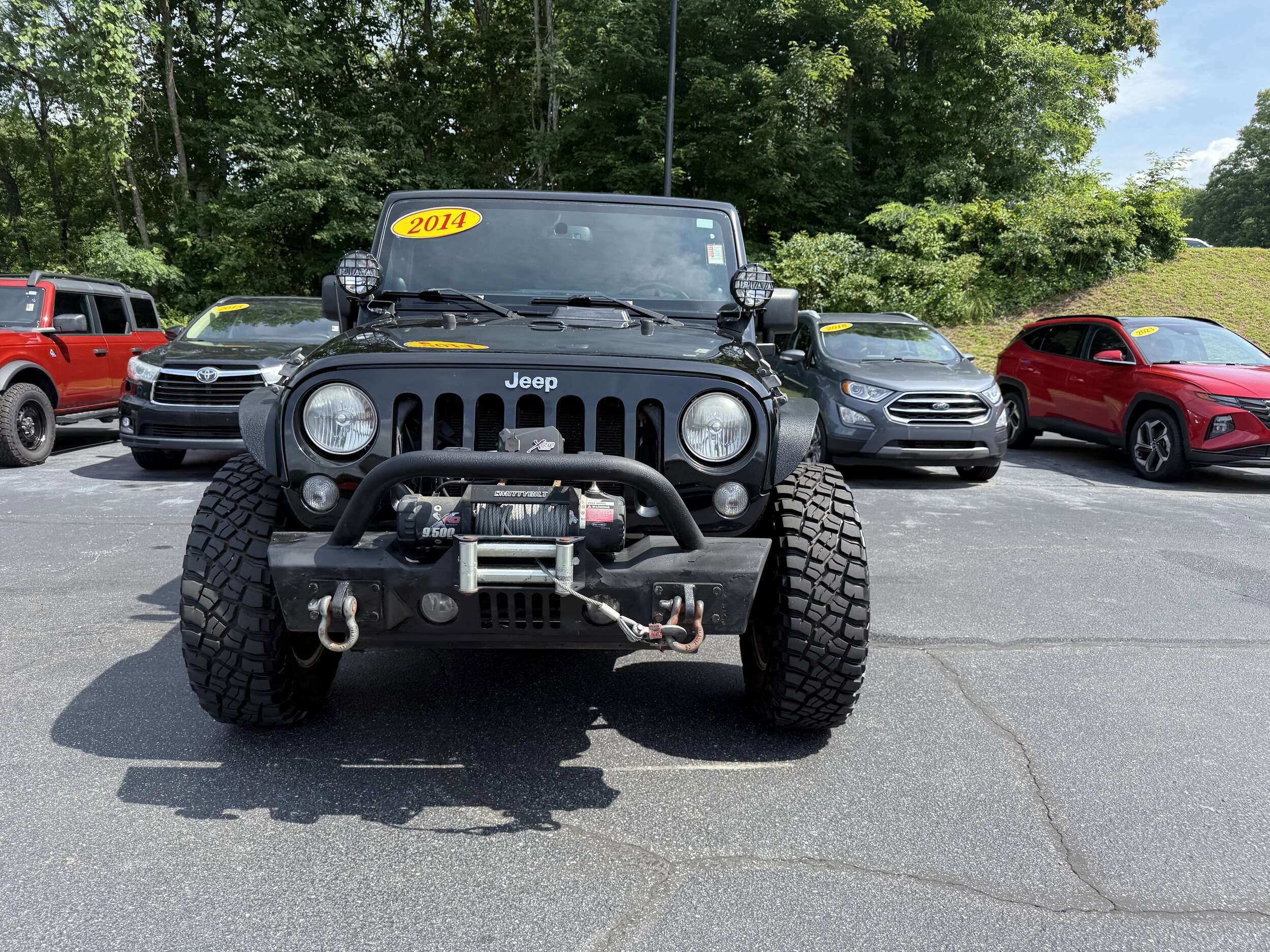 Used 2014 Jeep Wrangler Unlimited Sport with VIN 1C4BJWDG5EL147355 for sale in Sylva, NC