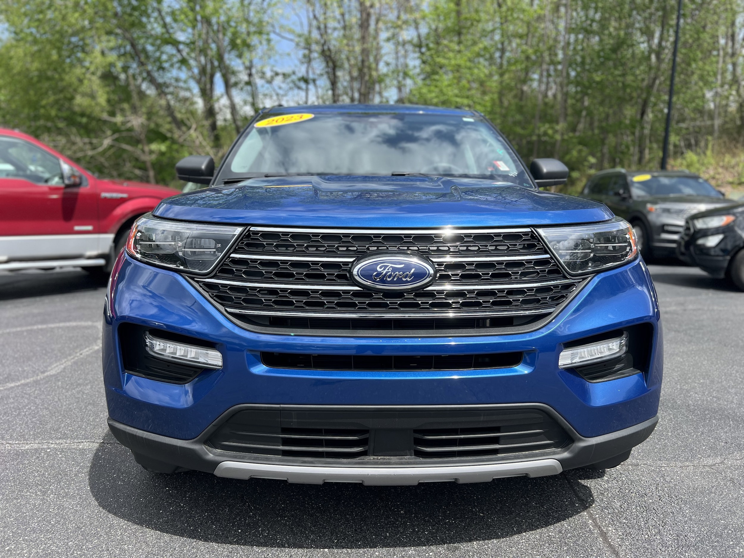 Used 2023 Ford Explorer XLT with VIN 1FMSK8DH1PGB03295 for sale in Sylva, NC