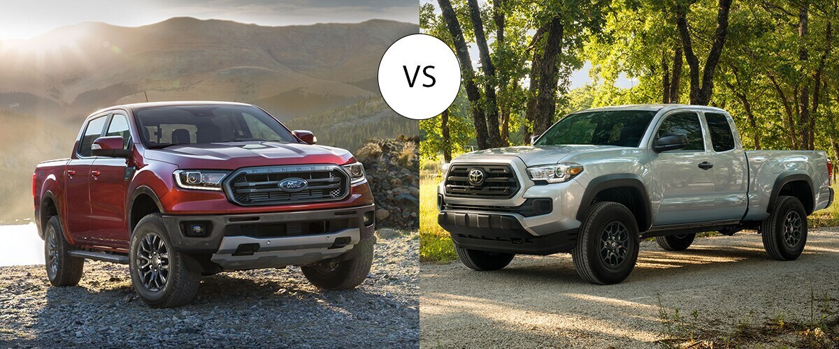 2020 Ford Ranger vs Tacoma | Andy Shaw Ford