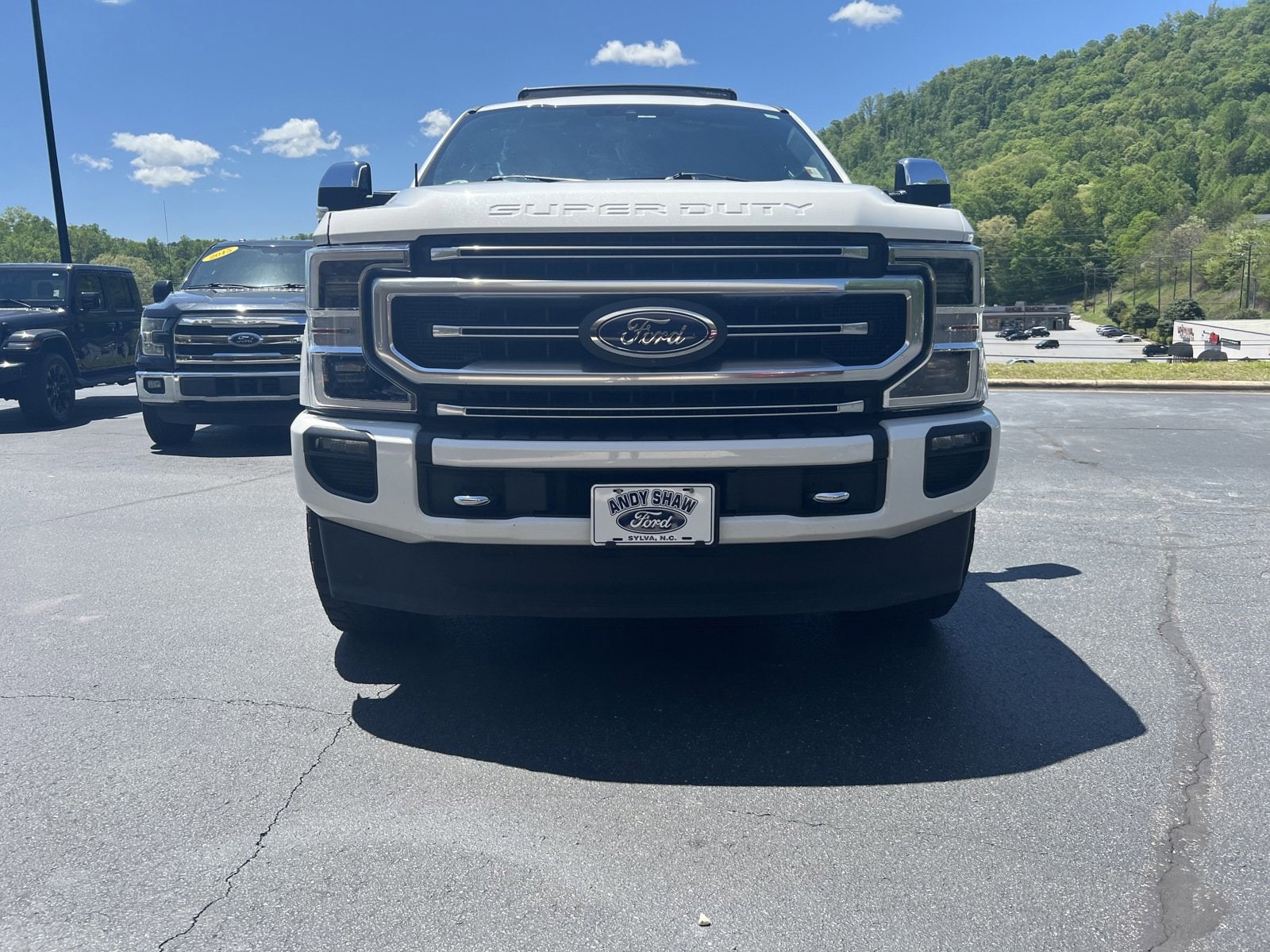Used 2020 Ford F-250 Super Duty Platinum with VIN 1FT8W2BT1LEC97372 for sale in Sylva, NC