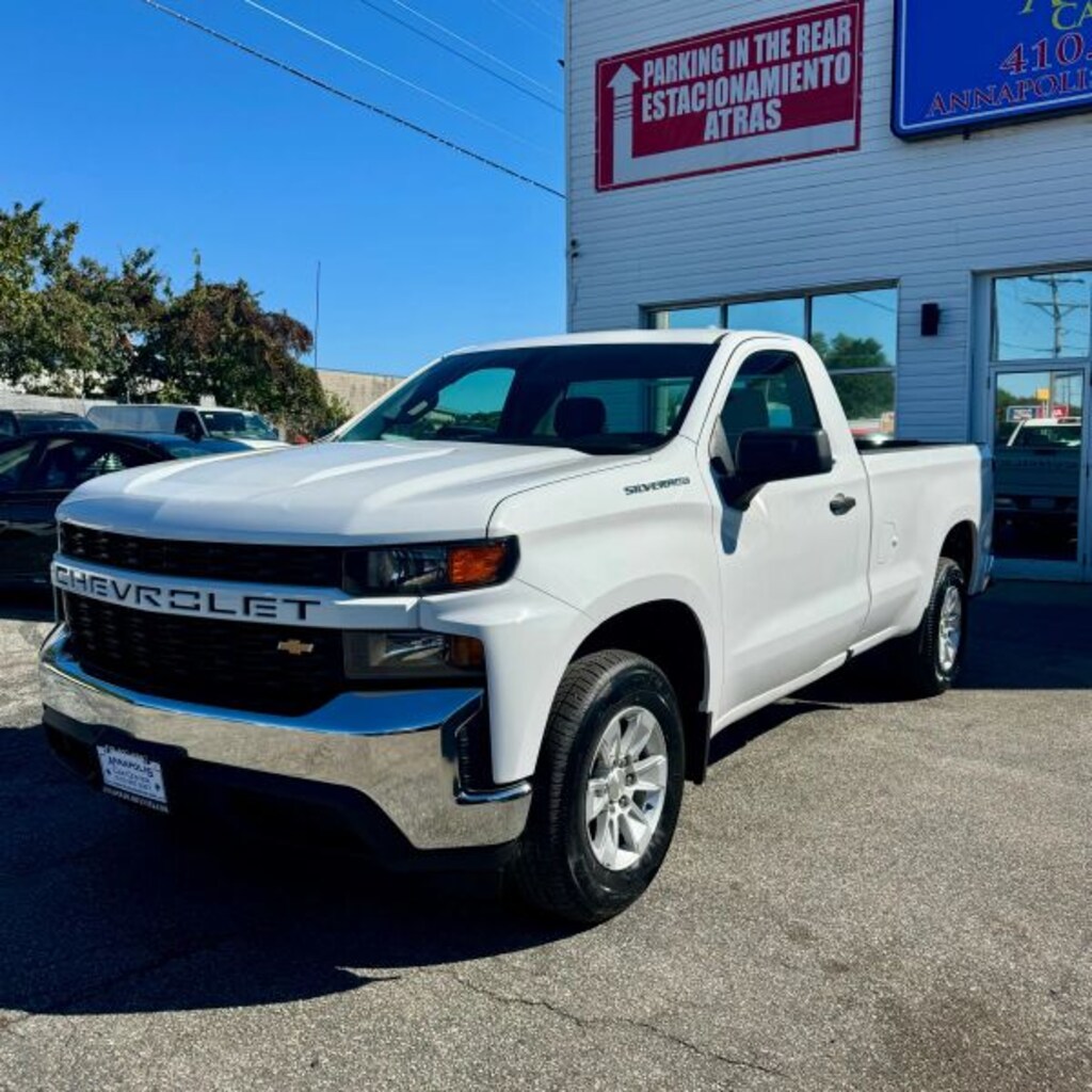 Used 2022 Chevrolet Silverado 1500 Limited Regular Cab Work Truck Pickup 2D 8 ft Pickup