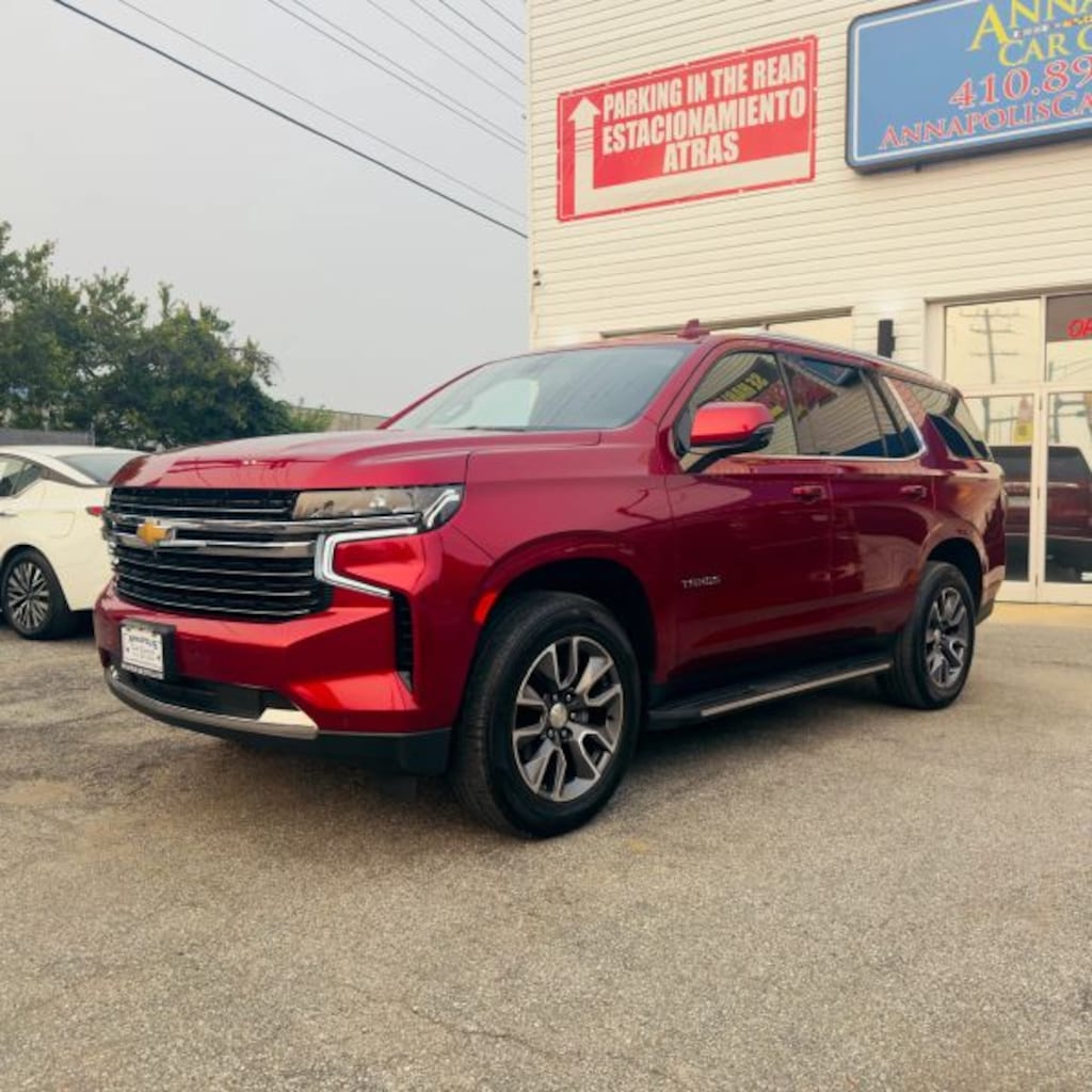 Used 2021 Chevrolet Tahoe LT Sport Utility 4D SUV