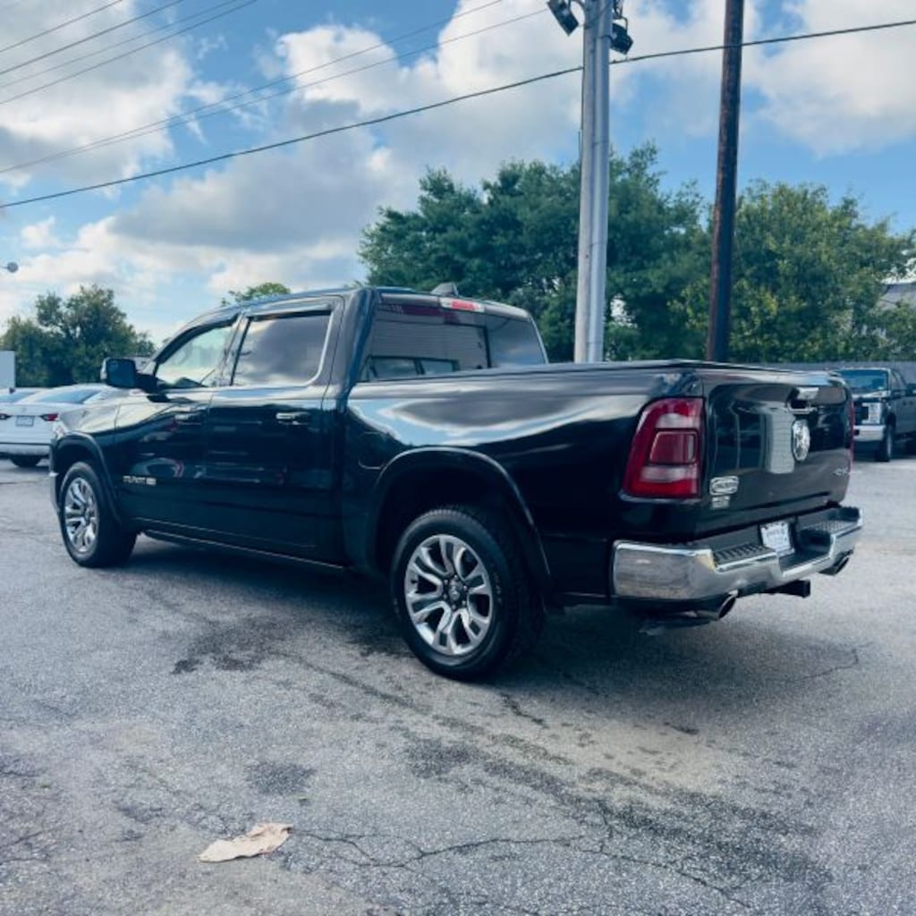 Used 2019 Ram 1500 Crew Cab Laramie Longhorn Pickup 4D 5 1/2 ft Pickup