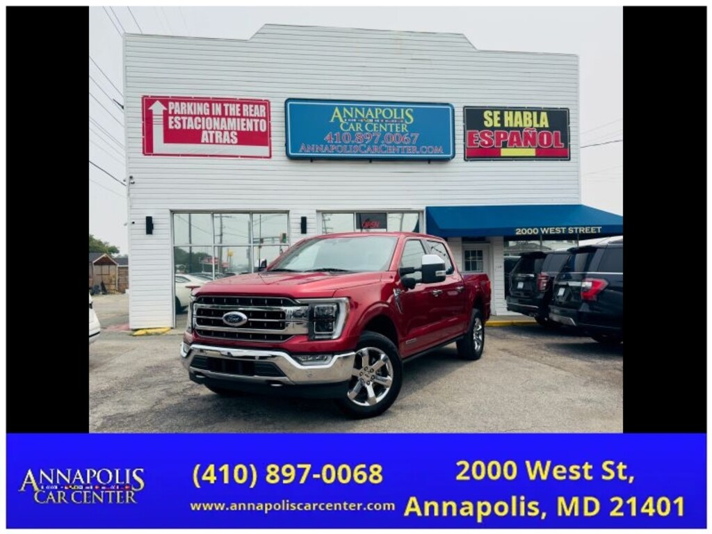 Used 2022 Ford F150 Supercrew Cab Lariat Pickup 4D 5 1/2 ft Pickup