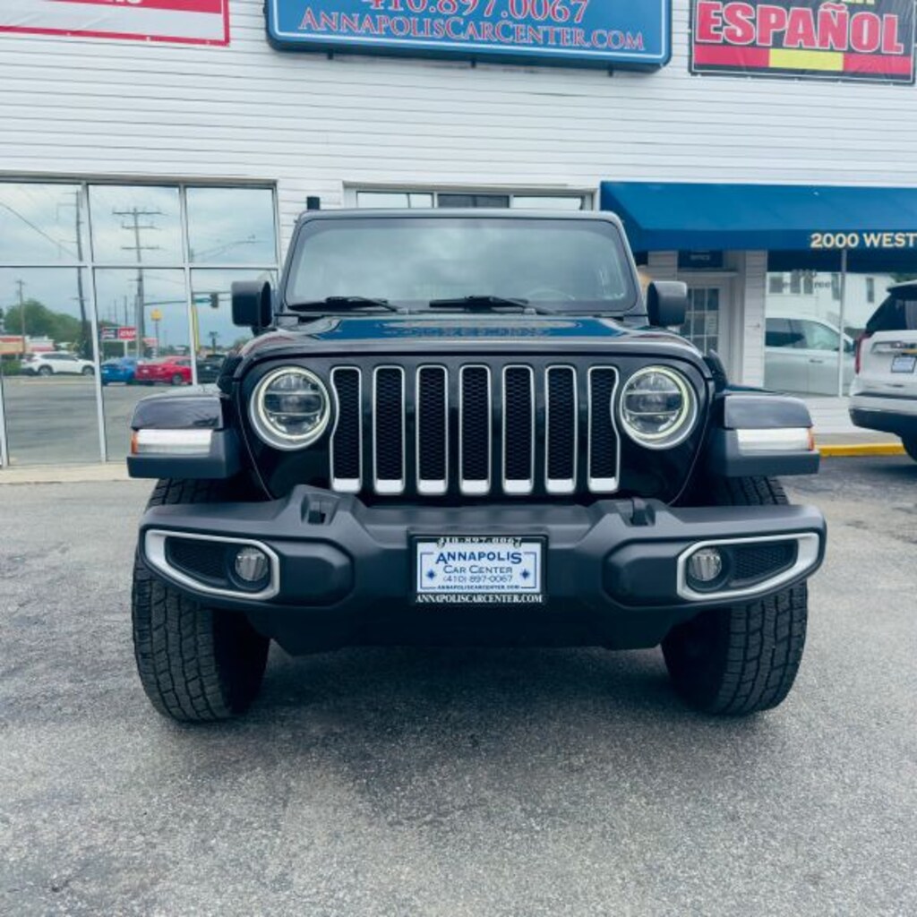Used 2018 Jeep Wrangler Unlimited All New Sahara Sport Utility 4D SUV