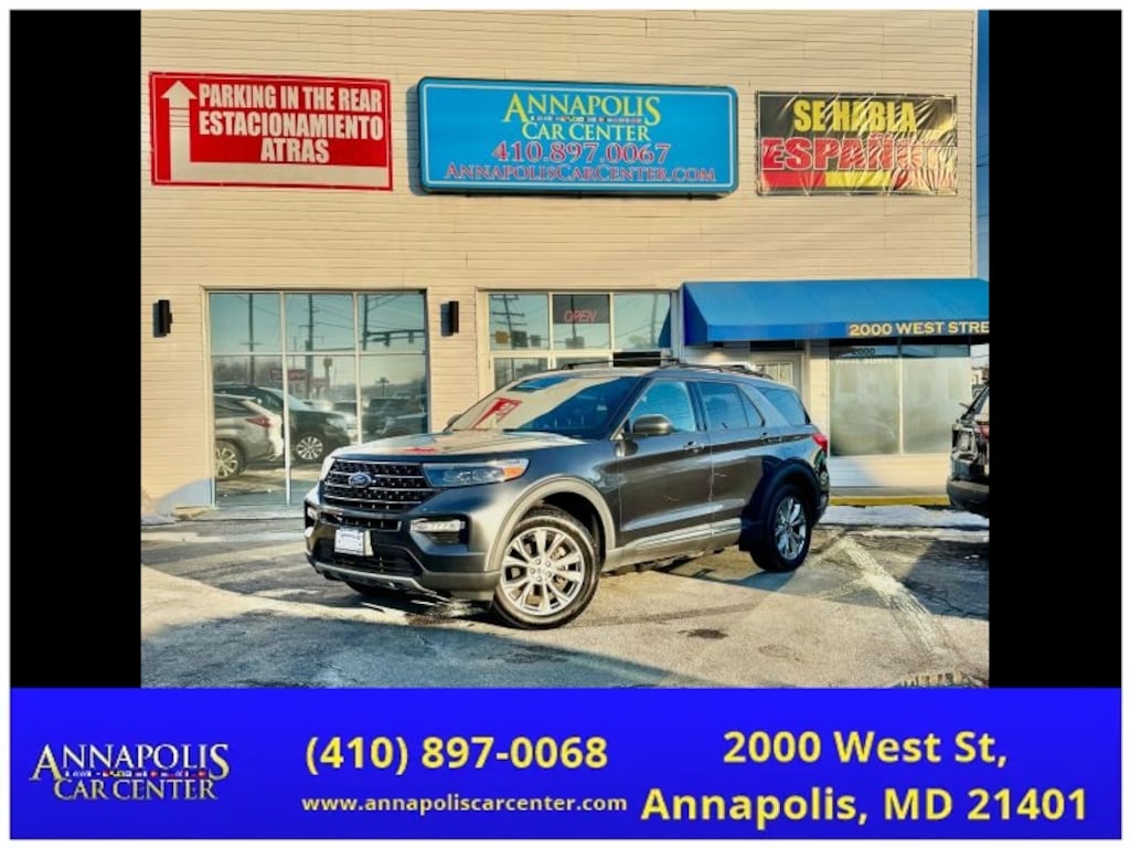 Used 2020 Ford Explorer XLT Sport Utility 4D SUV