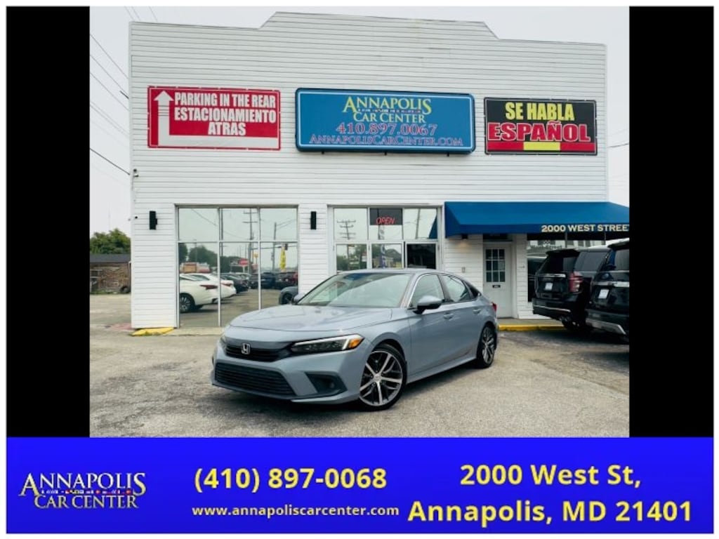 Used 2022 Honda Civic Touring Sedan 4D Sedan