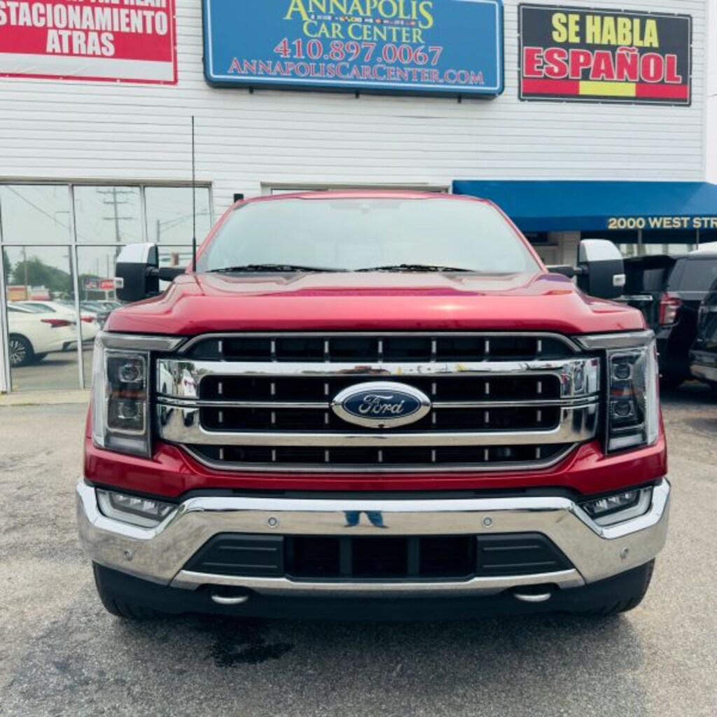 Used 2022 Ford F150 Supercrew Cab Lariat Pickup 4D 5 1/2 ft Pickup