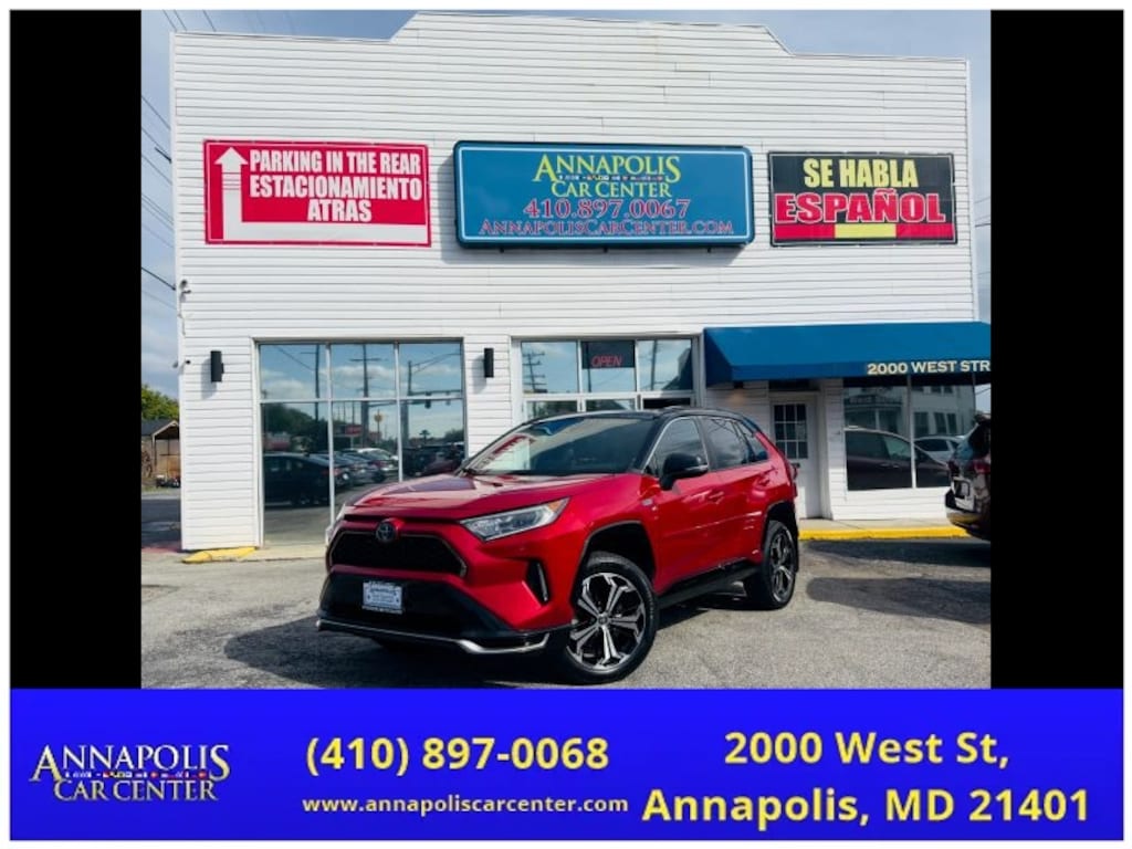 Used 2021 Toyota RAV4 Prime XSE Sport Utility 4D SUV