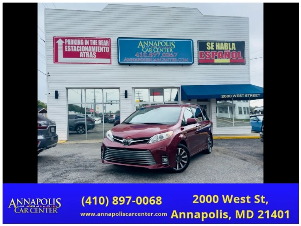 Used 2020 Toyota Sienna XLE Minivan 4D Van