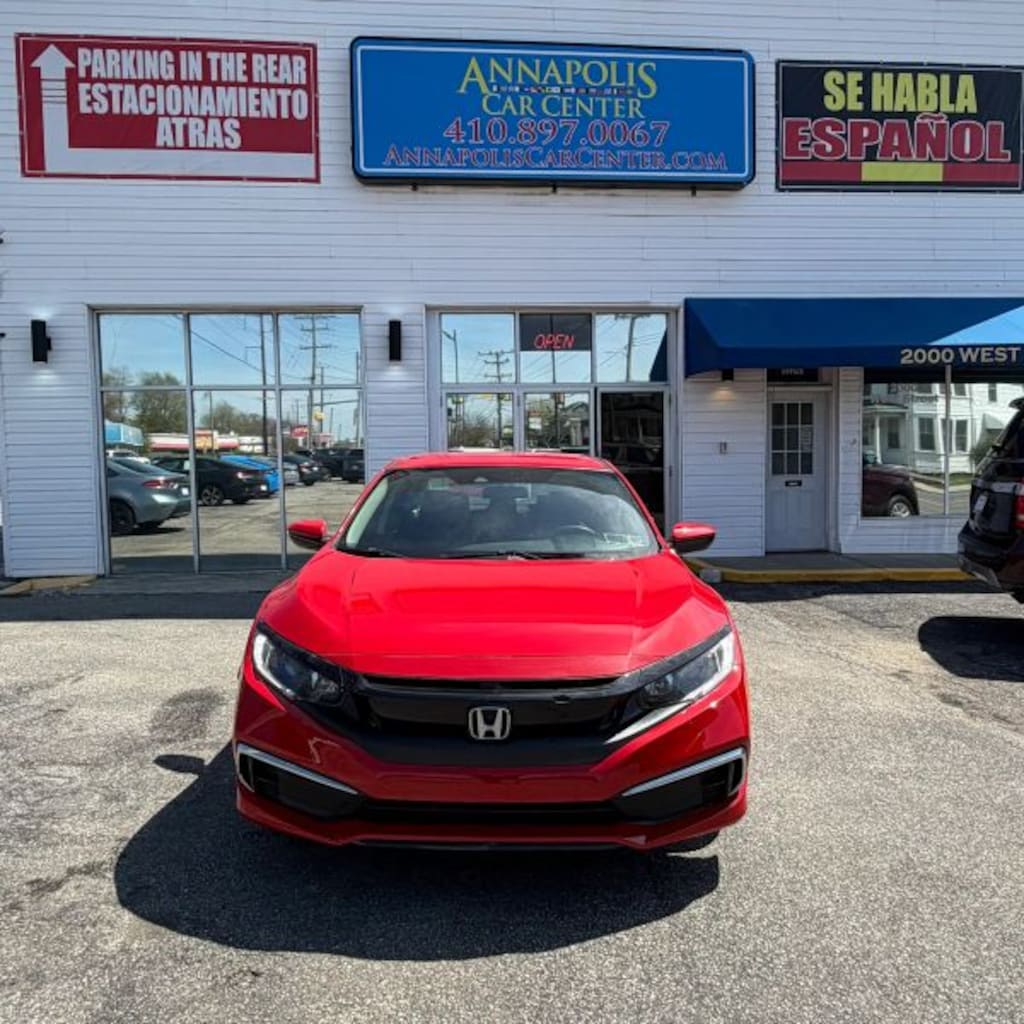 Used 2020 Honda Civic LX Sedan 4D Sedan