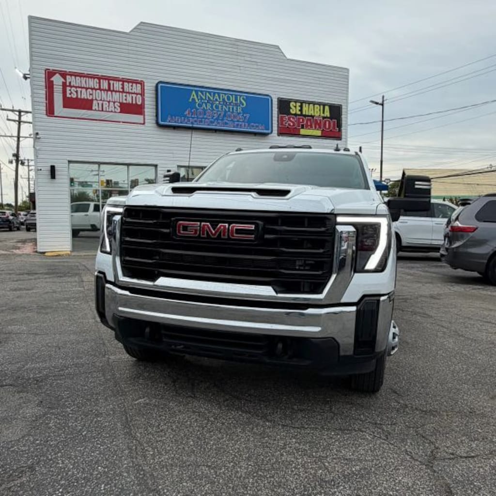 Used 2024 GMC Sierra 3500 HD Crew Cab Pro Pickup 4D 8 ft Pickup