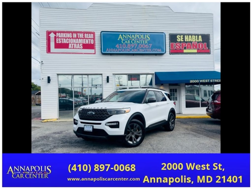 Used 2021 Ford Explorer XLT Sport Utility 4D SUV