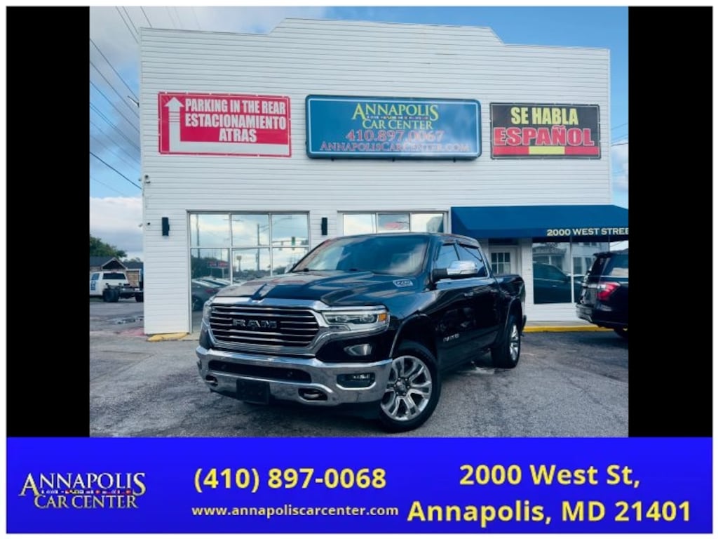 Used 2019 Ram 1500 Crew Cab Laramie Longhorn Pickup 4D 5 1/2 ft Pickup