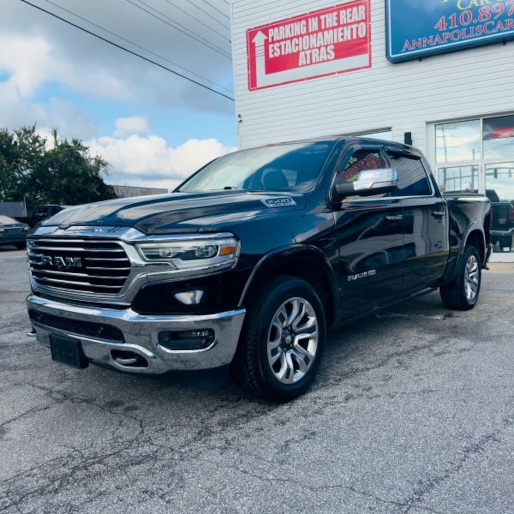 Used 2019 Ram 1500 Crew Cab Laramie Longhorn Pickup 4D 5 1/2 ft Pickup