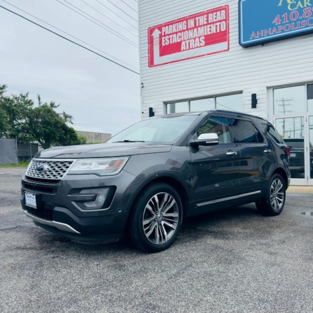 Used 2016 Ford Explorer Platinum Sport Utility 4D SUV