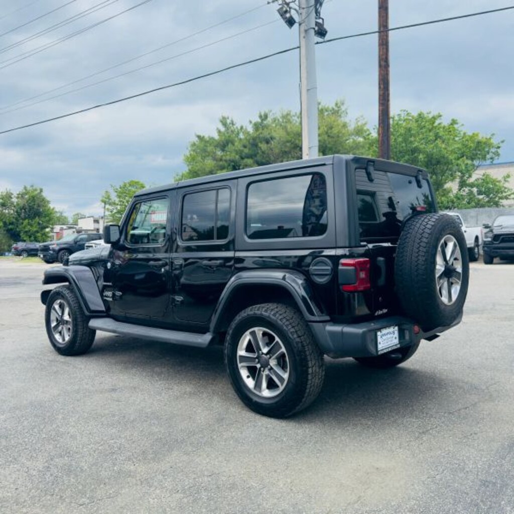 Used 2018 Jeep Wrangler Unlimited All New Sahara Sport Utility 4D SUV