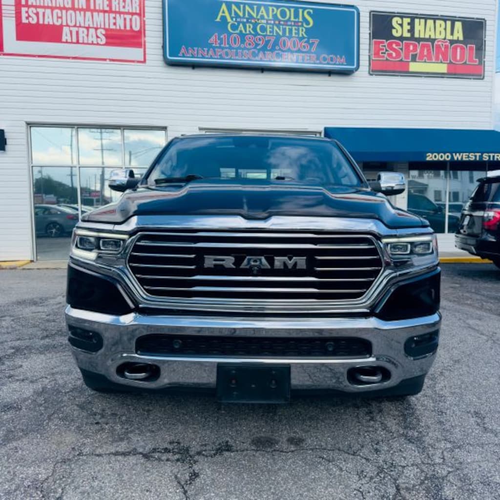 Used 2019 Ram 1500 Crew Cab Laramie Longhorn Pickup 4D 5 1/2 ft Pickup