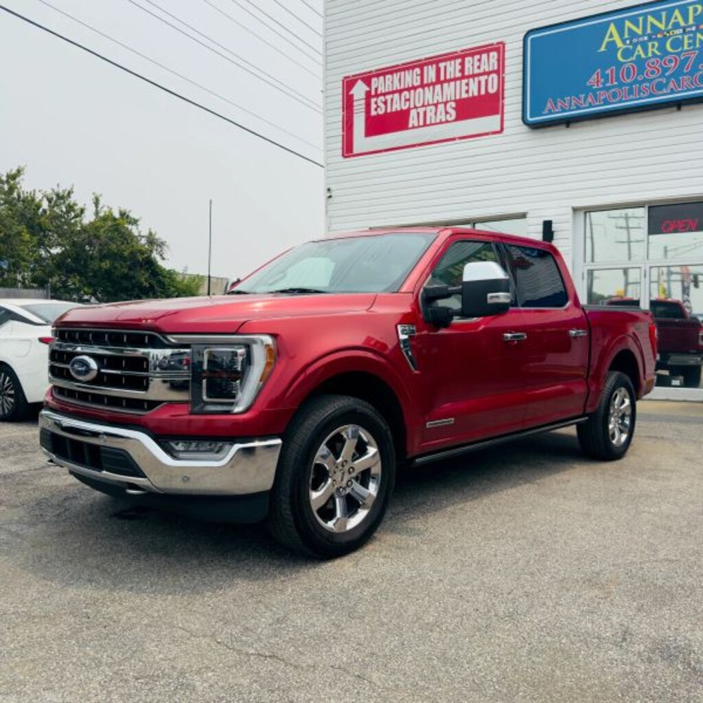Used 2022 Ford F150 Supercrew Cab Lariat Pickup 4D 5 1/2 ft Pickup