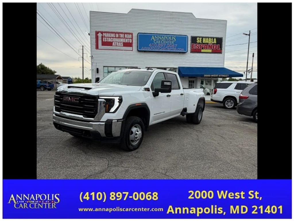Used 2024 GMC Sierra 3500 HD Crew Cab Pro Pickup 4D 8 ft Pickup