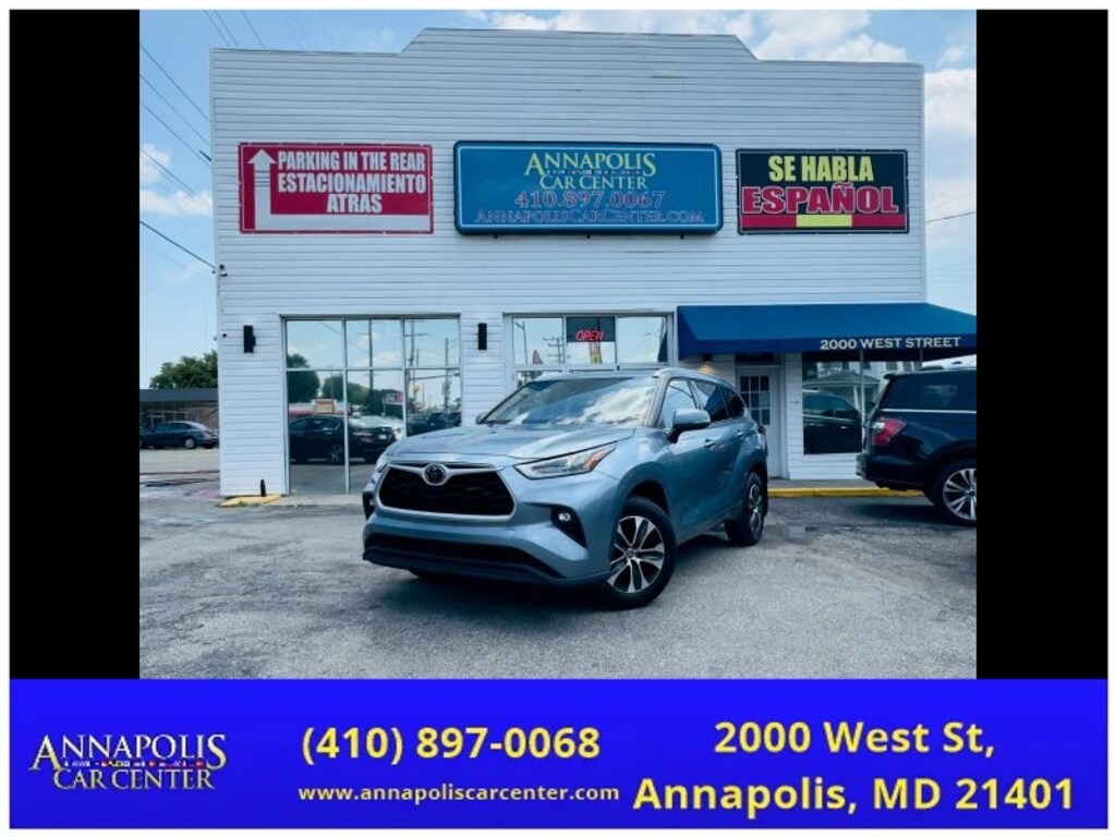 Used 2021 Toyota Highlander XLE Sport Utility 4D SUV