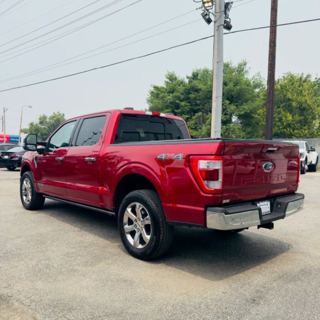 Used 2022 Ford F150 Supercrew Cab Lariat Pickup 4D 5 1/2 ft Pickup