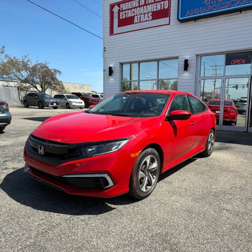 Used 2020 Honda Civic LX Sedan 4D Sedan
