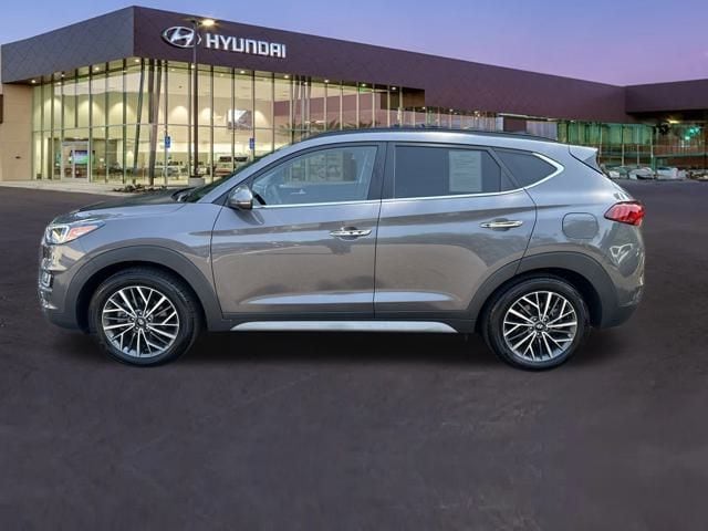 Certified 2021 Hyundai Tucson Ultimate with VIN KM8J3CAL0MU361051 for sale in Edgewater, MD