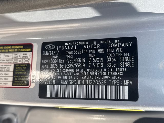 2018 Hyundai Santa Fe SE Ultimate - Photo 30