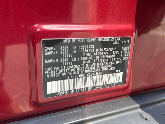2014 Subaru Outback 2.5i Limited - Photo 30