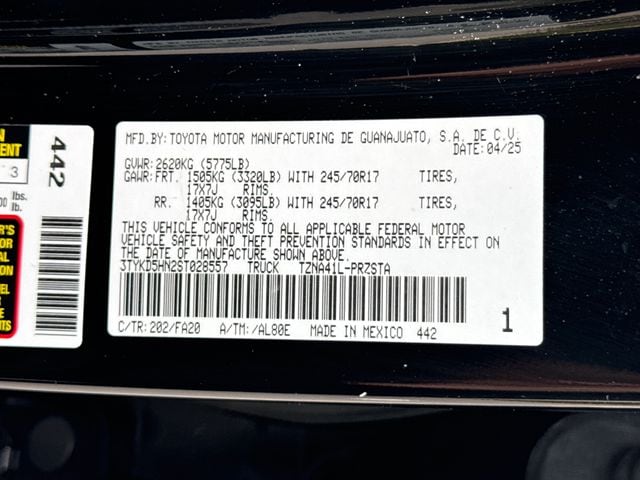 2025 Toyota Tacoma SR - Photo 30