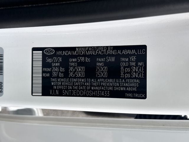 2025 Hyundai Santa Cruz Limited - Photo 30