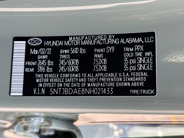2022 Hyundai Santa Cruz SEL - Photo 30