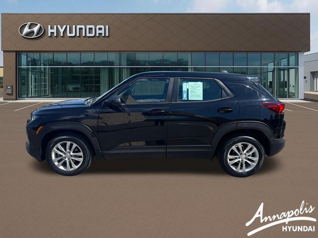 Used 2021 Chevrolet Trailblazer LS with VIN KL79MMS2XMB152926 for sale in Edgewater, MD