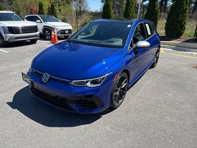 Blue 2024 Volkswagen Golf R 4Motion Hatchback All-Wheel Drive 7-Speed Dual Clutch