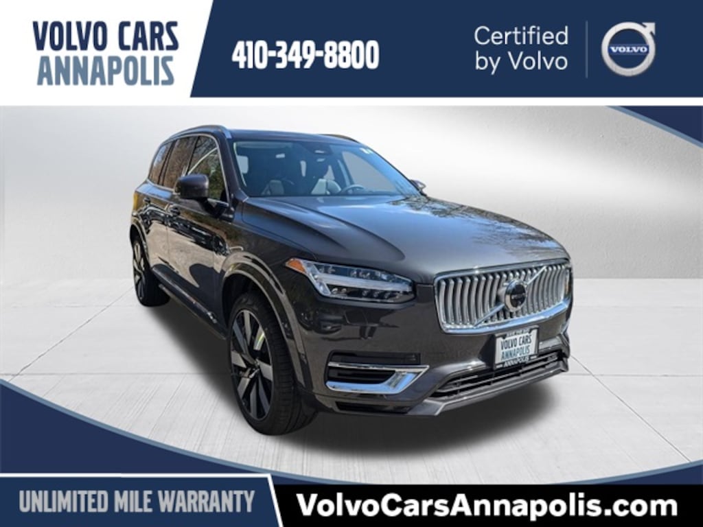 Certified 2023 Volvo XC90 Recharge Plug-In Hybrid Ultimate Bright 7-Seater SUV