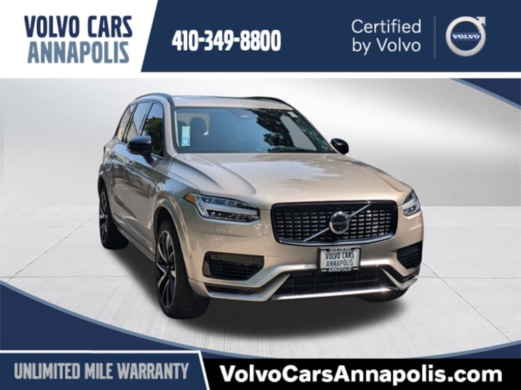 Certified 2023 Volvo XC90 Recharge Plug-In Hybrid Ultimate Dark 7-Seater SUV