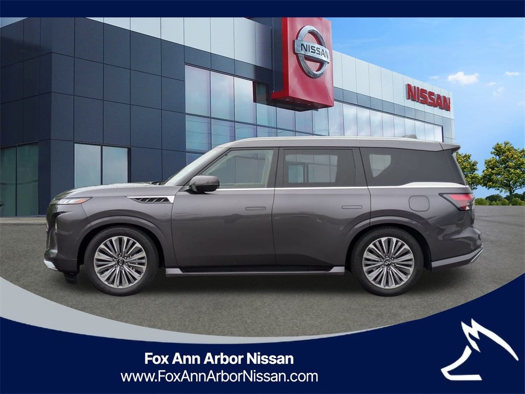 Used 2025 INFINITI QX80 Luxe 4WD with VIN JN8AZ3BB1S9400663 for sale in Ann Arbor, MI