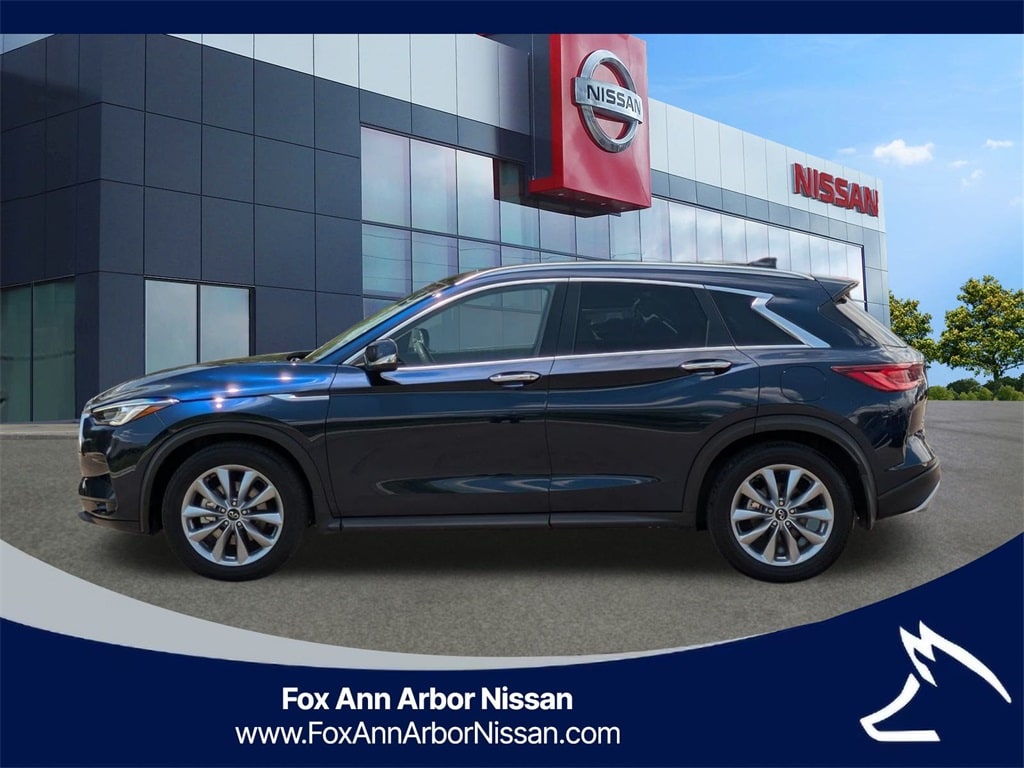 Used 2022 INFINITI QX50 Luxe with VIN 3PCAJ5BB5NF114615 for sale in Ann Arbor, MI
