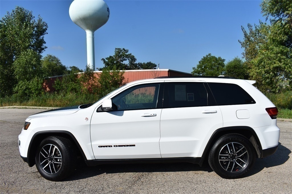 Used 2021 Jeep Grand Cherokee Trailhawk with VIN 1C4RJFLG4MC636375 for sale in Antioch, IL