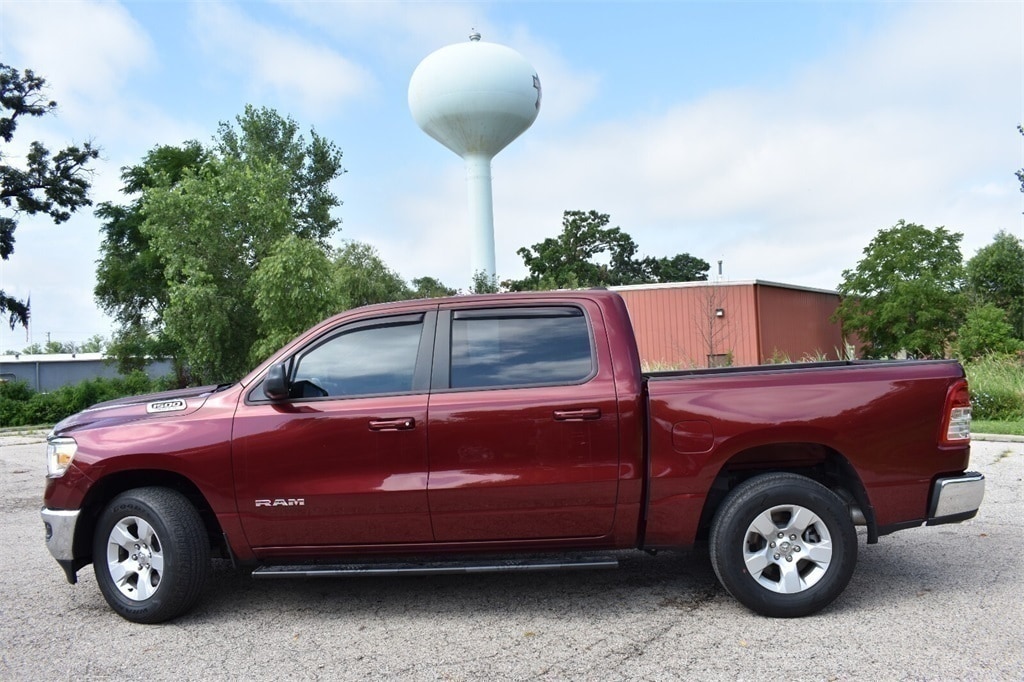 Used 2021 RAM Ram 1500 Pickup Big Horn/Lone Star with VIN 1C6SRFFT3MN507431 for sale in Antioch, IL
