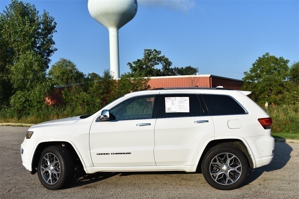 Used 2021 Jeep Grand Cherokee Overland with VIN 1C4RJFCT2MC537731 for sale in Antioch, IL