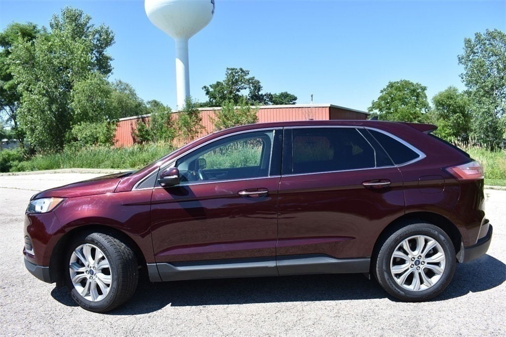 Used 2022 Ford Edge Titanium with VIN 2FMPK4K9XNBA29812 for sale in Antioch, IL