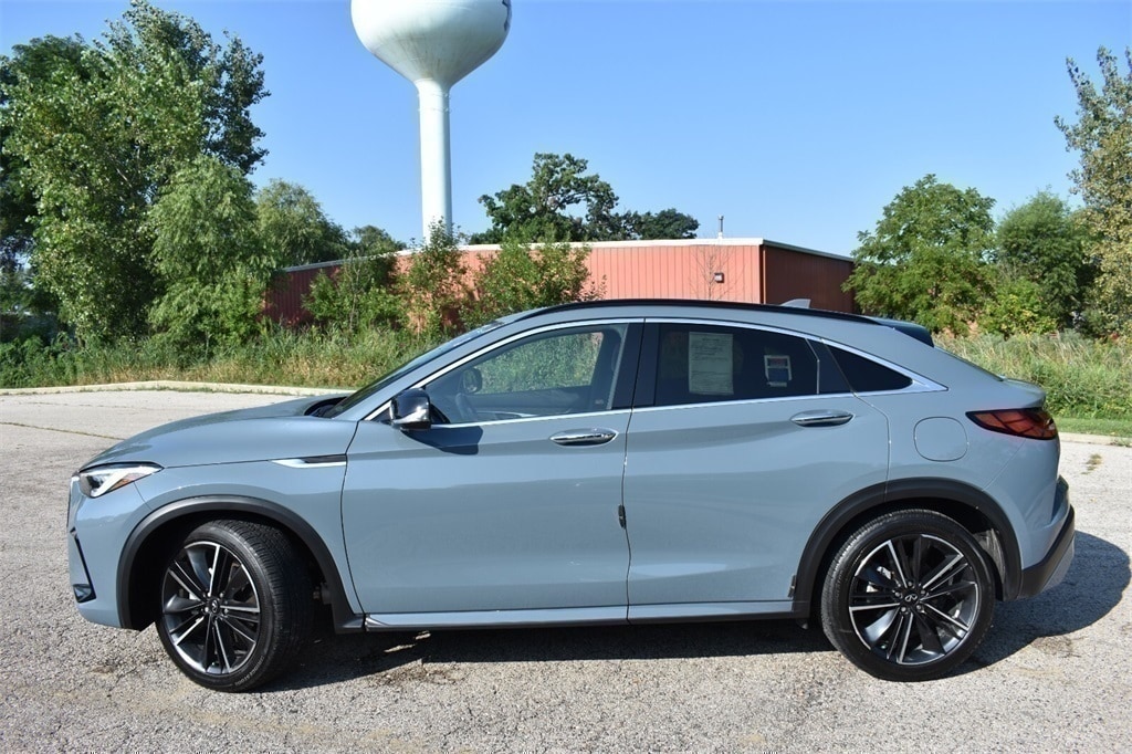 Used 2022 INFINITI QX55 Sensory with VIN 3PCAJ5L39NF100109 for sale in Antioch, IL