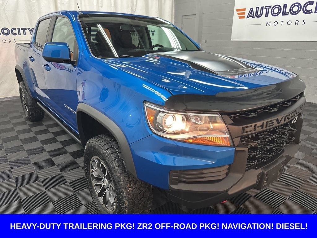 Used 2021 Chevrolet Colorado 4WD ZR2 Truck Crew Cab